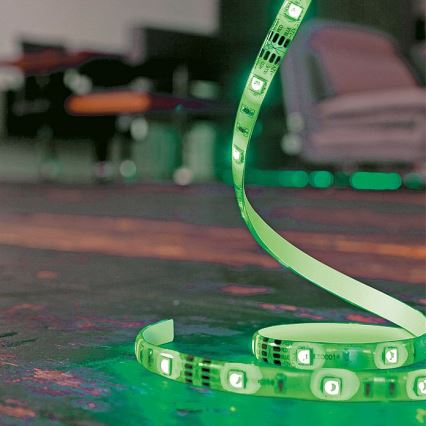 Leuchten Direkt 1210-70-BH - Светодиодная диммируемая RGB-лента TEANIA 3 м 16,2W/12/230V + пульт ДУ