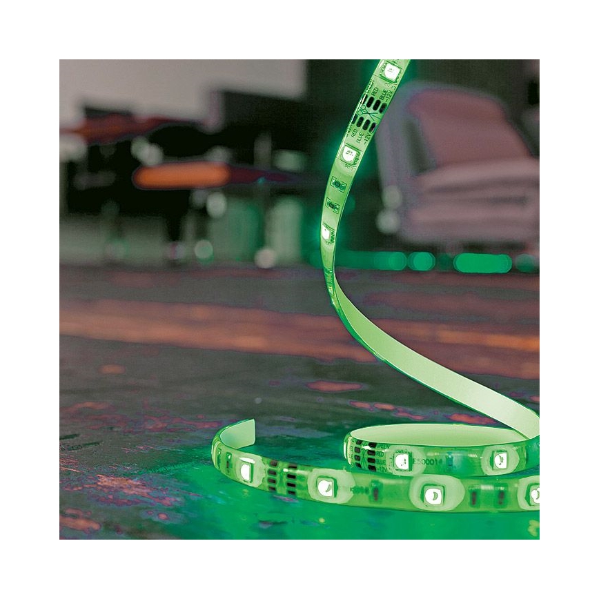 Leuchten Direkt 1210-70-BH - Светодиодная диммируемая RGB-лента TEANIA 3 м 16,2W/12/230V + пульт ДУ