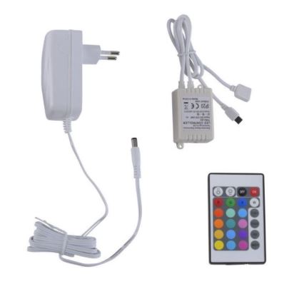 Leuchten Direkt 1210-70-BH - Светодиодная диммируемая RGB-лента TEANIA 3 м 16,2W/12/230V + пульт ДУ