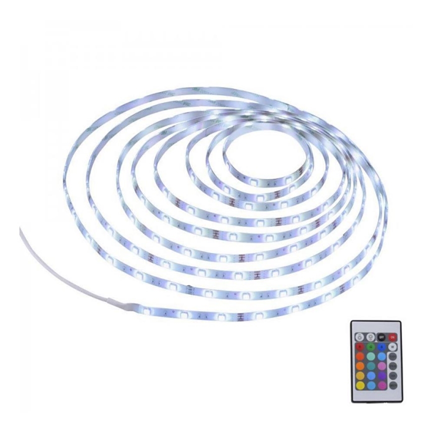 Leuchten Direkt 1210-70-BH - Светодиодная диммируемая RGB-лента TEANIA 3 м 16,2W/12/230V + пульт ДУ
