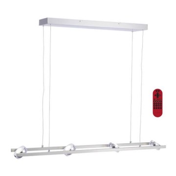 Leuchten Direkt 12470-55 - LED RGB Підвісна люстра з регулюванням яскравості OPTI 8xLED/3W/230V +ДК