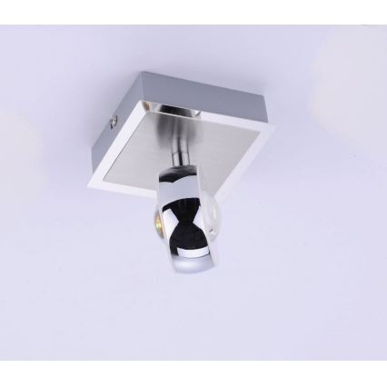 Leuchten Direkt 12471-55 - Настінний точковий LED RGBW світильник з регулюванням яскравості OPTI LED/6W/230V 2700-5000K + дистанційне керування
