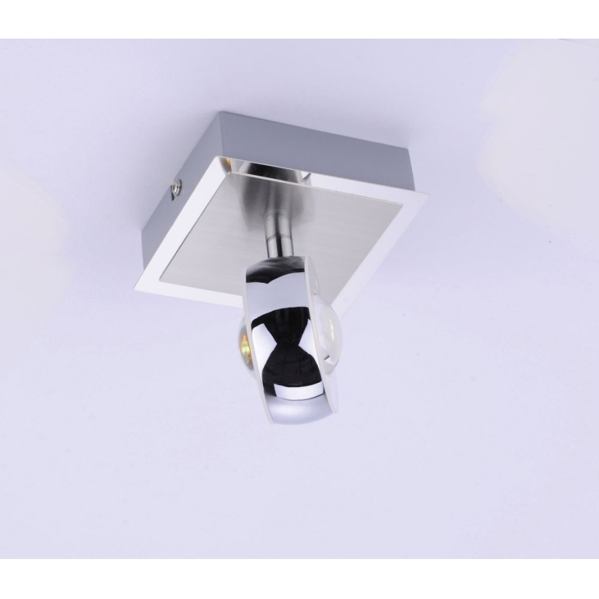 Leuchten Direkt 12471-55 - Настінний точковий LED RGBW світильник з регулюванням яскравості OPTI LED/6W/230V 2700-5000K + дистанційне керування