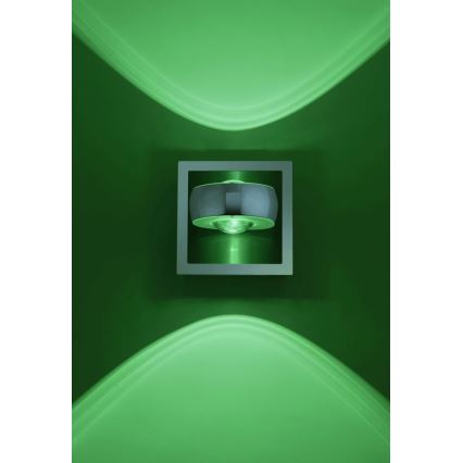 Leuchten Direkt 12471-55 - Настінний точковий LED RGBW світильник з регулюванням яскравості OPTI LED/6W/230V 2700-5000K + дистанційне керування