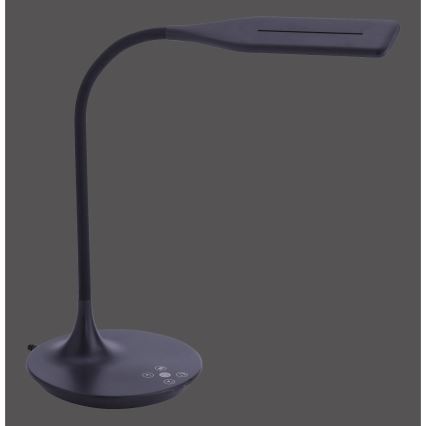 Leuchten Direkt 13061-18 - Настільна LED лампа з регулюванням яскравості RAFAEL LED/5W/230V чорний