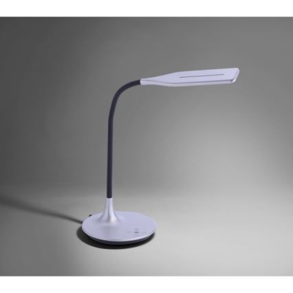 Leuchten Direkt 13061-21 - Сенсорна настільна LED лампа з регулюванням яскравості RAFAEL LED/5W/230V 2700-6000K срібний