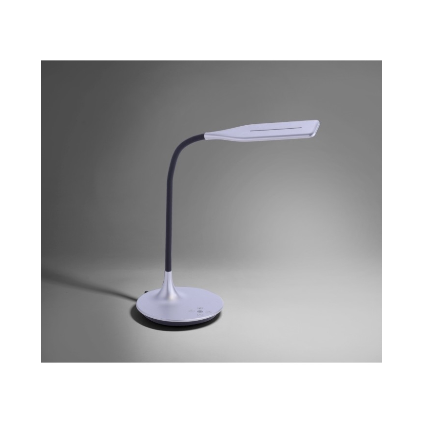 Leuchten Direkt 13061-21 - Сенсорна настільна LED лампа з регулюванням яскравості RAFAEL LED/5W/230V 2700-6000K срібний