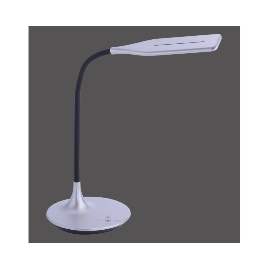 Leuchten Direkt 13061-21 - Сенсорна настільна LED лампа з регулюванням яскравості RAFAEL LED/5W/230V 2700-6000K срібний