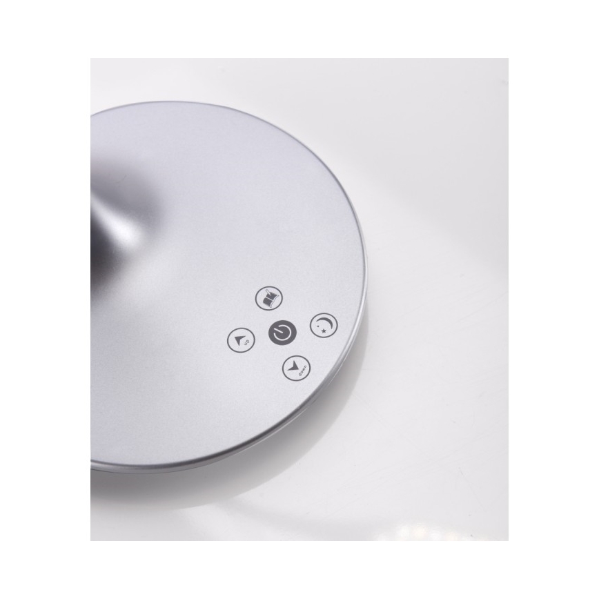 Leuchten Direkt 13061-21 - Светодиодная диммируемая сенсорная настольная лампа RAFAEL LED/5W/230V 2700-6000K серебряная