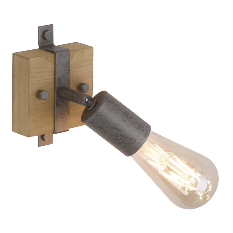 Leuchten Direkt 13471-79 - Настінний точковий світильник SLAT 1xE27/40W/230V