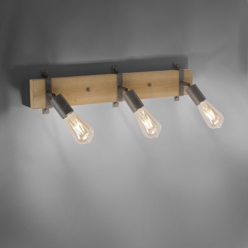 Leuchten Direkt 13473-79 - Настенный прожектор SLAT 3xE27/40W/230V