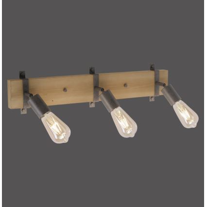 Leuchten Direkt 13473-79 - Настінний точковий світильник SLAT 3xE27/40W/230V