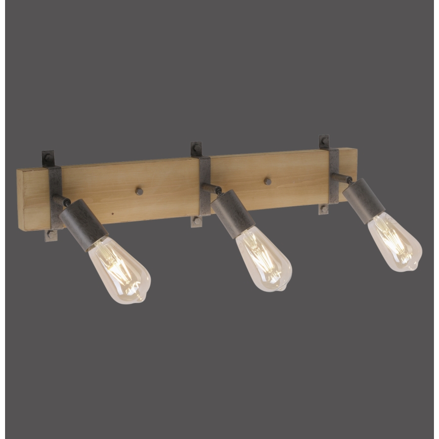 Leuchten Direkt 13473-79 - Настінний точковий світильник SLAT 3xE27/40W/230V