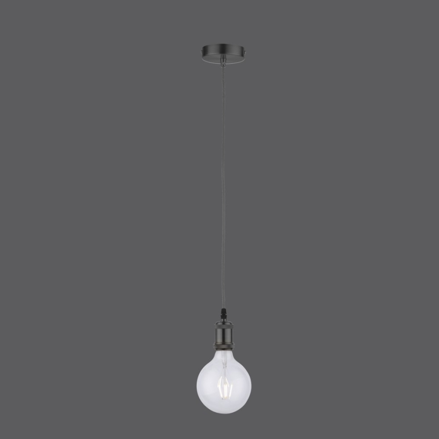 Leuchten Direkt 13570-18 - Підвісна люстра DIY 1xE27/60W/230V чорний