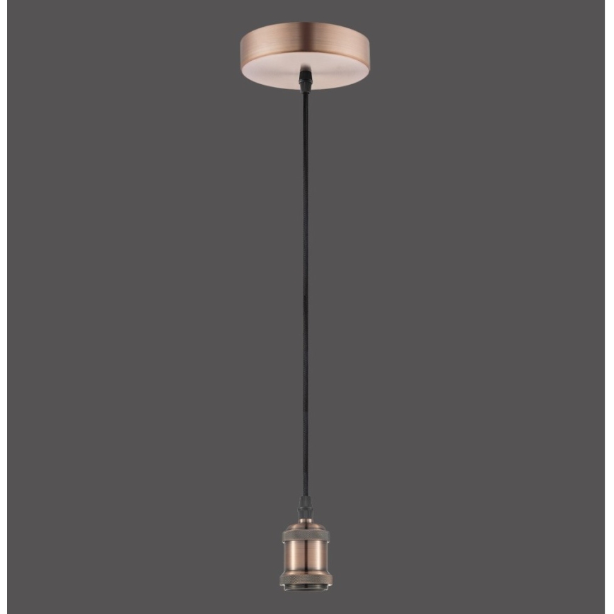 Leuchten Direkt 13570-20 - Підвісна люстра DIY 1xE27/60W/230V мідний