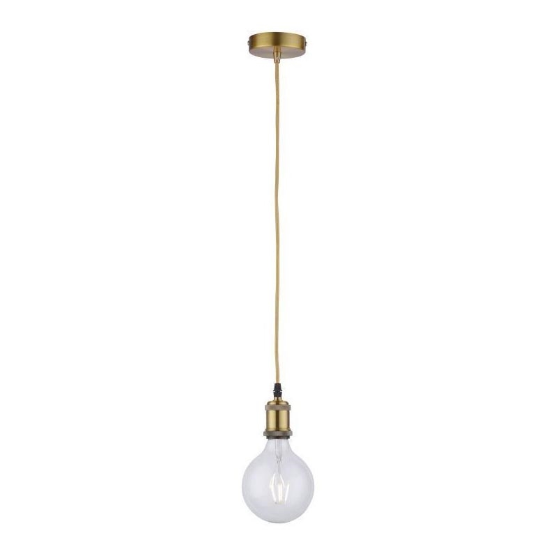 Leuchten Direkt 13570-60 - Підвісна люстра DIY 1xE27/60W/230V латунь