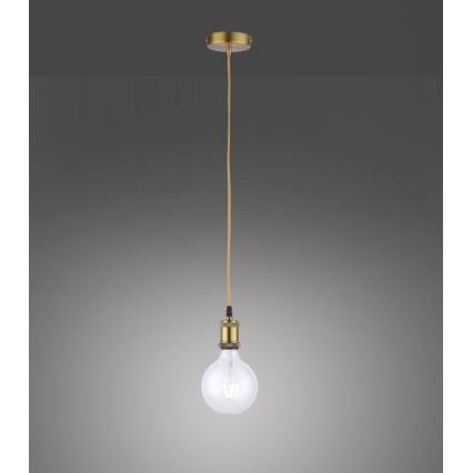 Leuchten Direkt 13570-60 - Підвісна люстра DIY 1xE27/60W/230V латунь