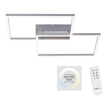 Leuchten Direkt 14017-55 - LED Димерний стельовий світильник IVEN 2xLED/20W/230V + дистанційне управління