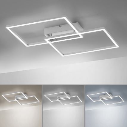 Leuchten Direkt 14018-55 - LED люстра для поверхневого монтажу з регульованою яскравістю IVEN 2xLED/15W/230V