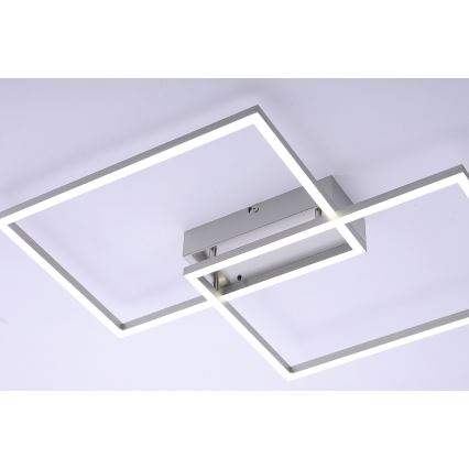 Leuchten Direkt 14018-55 - LED люстра для поверхневого монтажу з регульованою яскравістю IVEN 2xLED/15W/230V