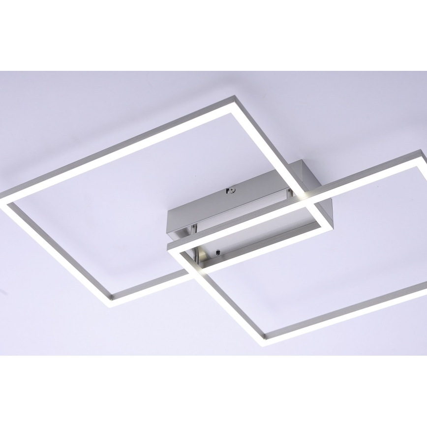 Leuchten Direkt 14018-55 - LED люстра для поверхневого монтажу з регульованою яскравістю IVEN 2xLED/15W/230V
