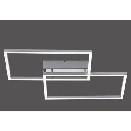 Leuchten Direkt 14018-55 - LED люстра для поверхневого монтажу з регульованою яскравістю IVEN 2xLED/15W/230V