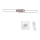 Leuchten Direkt 14019-78 - LED Димерний стельовий світильник IVEN 2xLED/20W/230V + дистанційне управління