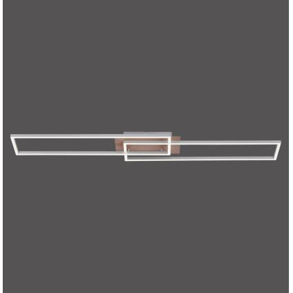 Leuchten Direkt 14019-78 - LED Димерний стельовий світильник IVEN 2xLED/20W/230V + дистанційне управління