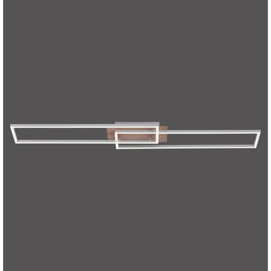 Leuchten Direkt 14019-78 - LED Димерний стельовий світильник IVEN 2xLED/20W/230V + дистанційне управління
