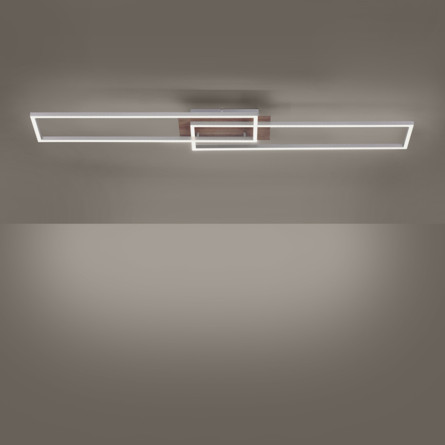 Leuchten Direkt 14019-78 - LED Димерний стельовий світильник IVEN 2xLED/20W/230V + дистанційне управління