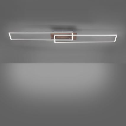 Leuchten Direkt 14019-78 - LED Димерний стельовий світильник IVEN 2xLED/20W/230V + дистанційне управління