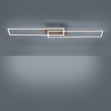 Leuchten Direkt 14019-78 - LED Димерний стельовий світильник IVEN 2xLED/20W/230V + дистанційне управління