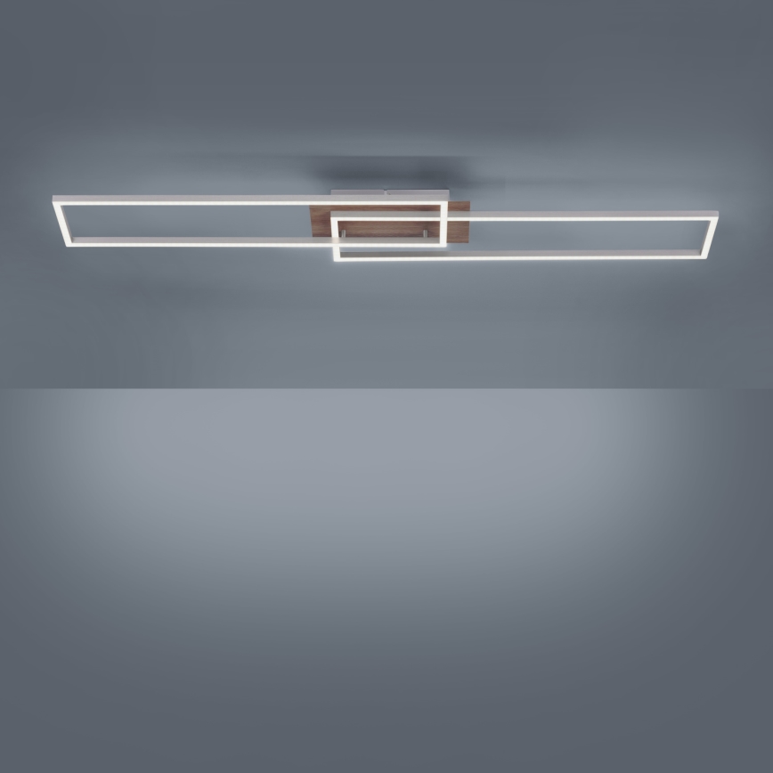 Leuchten Direkt 14019-78 - LED Димерний стельовий світильник IVEN 2xLED/20W/230V + дистанційне управління