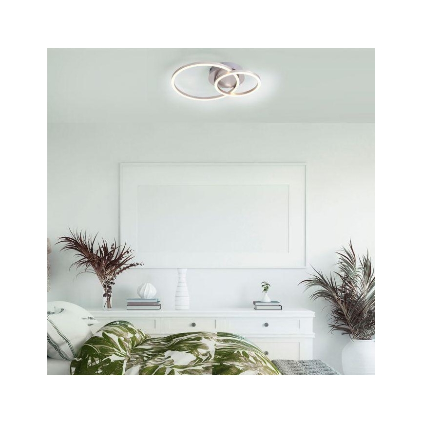 Leuchten Direkt 14021-55 - Светодиодная припотолочная люстра IVANKA LED/26W/230V