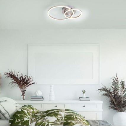 Leuchten Direkt 14021-55 - Світлодіодна пристельова люстра IVANKA LED/26W/230V