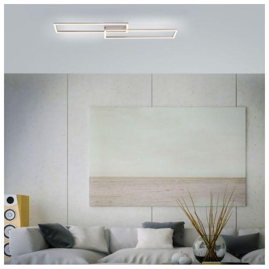 Leuchten Direkt 14023-55 - LED регульована накладна люстра IVEN 2xLED/15,1W/230V