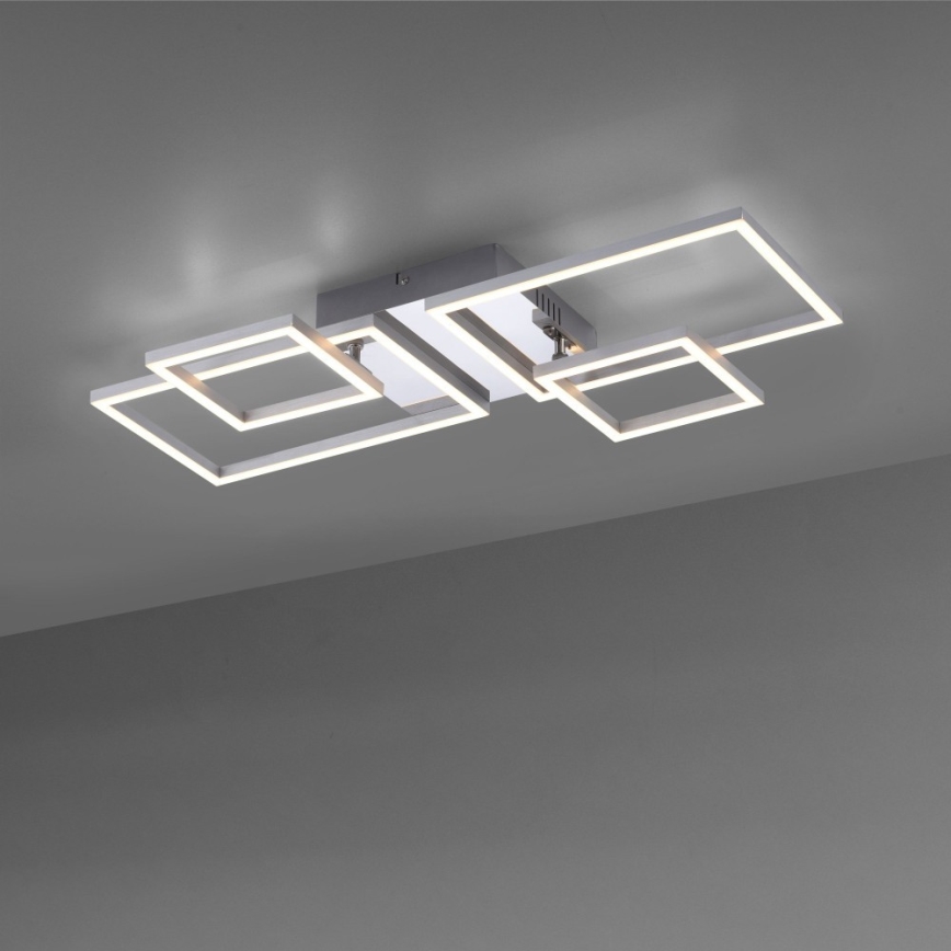 Leuchten Direkt 14030-55 - Пристельова LED люстра IVEN 2xLED/12W/230V + 2xLED/5,5W