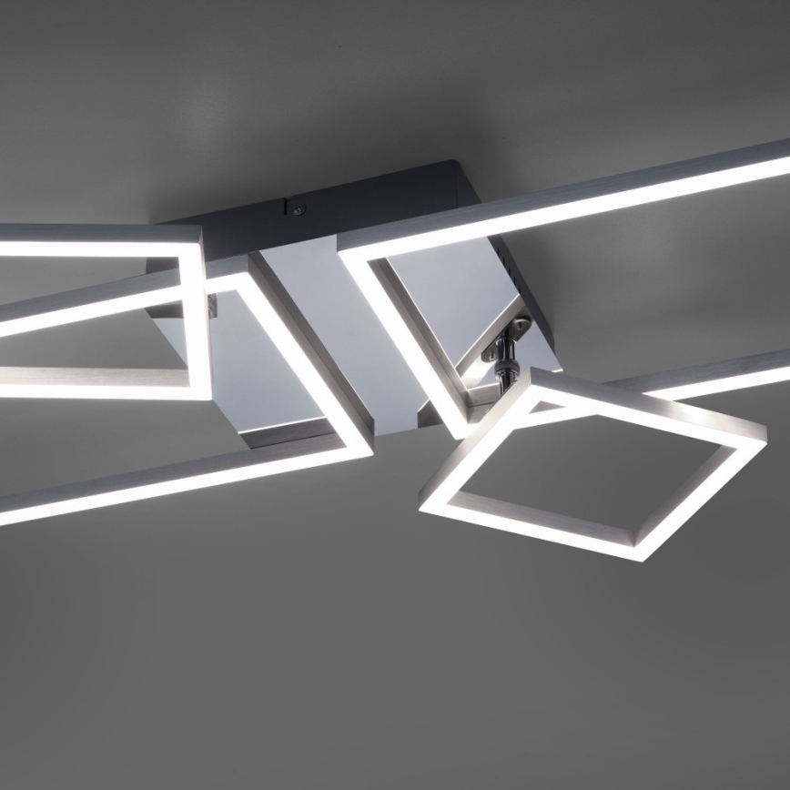 Leuchten Direkt 14030-55 - Пристельова LED люстра IVEN 2xLED/12W/230V + 2xLED/5,5W