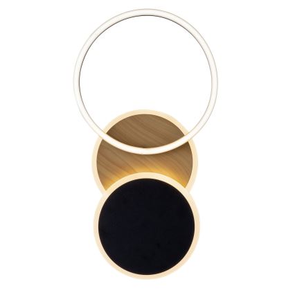 Leuchten Direkt 14116-78 - Стельовий LED світильник SEVENT LED/25,5W/230V чорний/коричневий