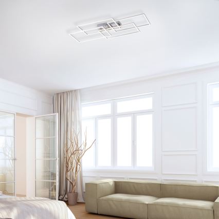 Leuchten Direkt 14150-55 - LED Димерний стельовий світильник IVEN 3xLED/13W/230V + дистанційне управління