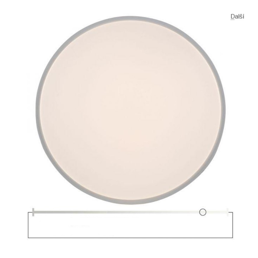 Leuchten Direkt 14208-16 - Стельовий LED світильник з регулюванням яскравості COLIN LED/18W/230V
