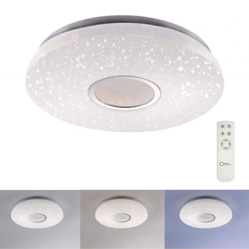 Leuchten Direkt 14227-16 - Стельовий LED світильник з регулюванням яскравості JONAS LED/22W/230V 3000-5000K + дистанційне керування