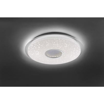 Leuchten Direkt 14227-16 - Стельовий LED світильник з регулюванням яскравості JONAS LED/22W/230V 3000-5000K + дистанційне керування