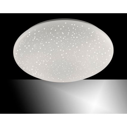 Leuchten Direkt 14242-16 - Стельовий LED RGB світильник з регулюванням яскравості SKYLER LED/18W/230V + дистанційне керування