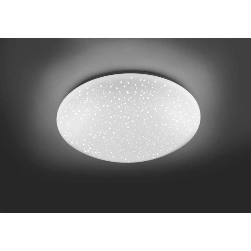 Leuchten Direkt 14242-16 - Стельовий LED RGB світильник з регулюванням яскравості SKYLER LED/18W/230V + дистанційне керування