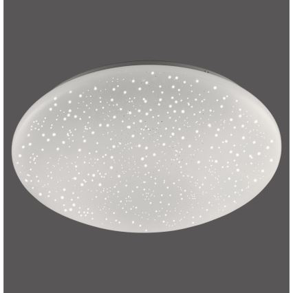 Leuchten Direkt 14242-16 - Стельовий LED RGB світильник з регулюванням яскравості SKYLER LED/18W/230V + дистанційне керування