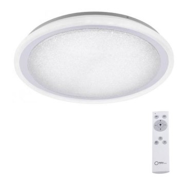 Leuchten Direkt 14336-17 - Стельовий LED світильник з регулюванням яскравості MEDINA LED/40W/230V + дистанційне керування