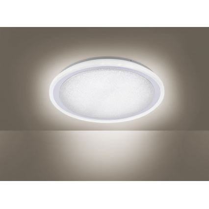 Leuchten Direkt 14336-17 - Светодиодный диммируемый потолочный светильник MEDINA LED/40W/230V + пульт ДУ
