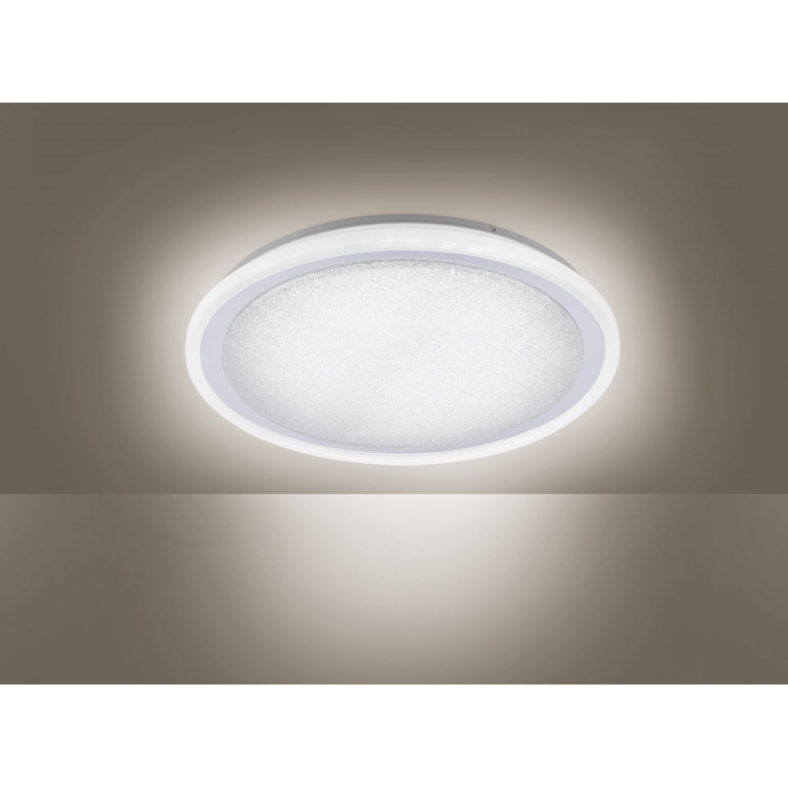 Leuchten Direkt 14336-17 - Светодиодный диммируемый потолочный светильник MEDINA LED/40W/230V + пульт ДУ