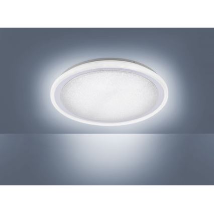 Leuchten Direkt 14336-17 - Светодиодный диммируемый потолочный светильник MEDINA LED/40W/230V + пульт ДУ